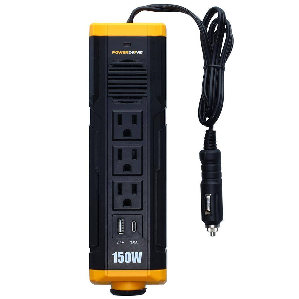 PowerDrive 150-Watt Power Strip Inverter PWD150S