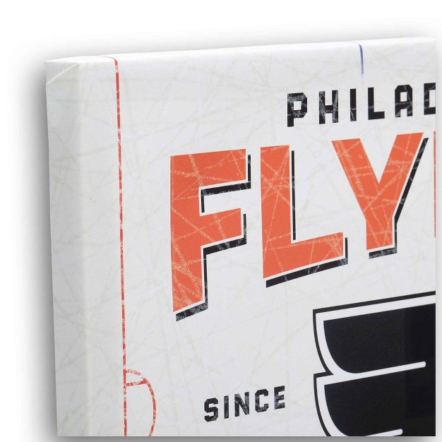 Nhl Philadelphia Flyers Rink Canvas