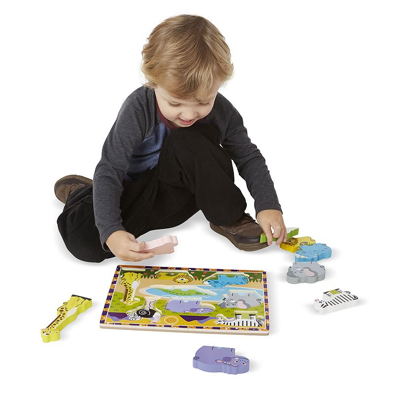 Melissa and Doug Safari Chunky Puzzle