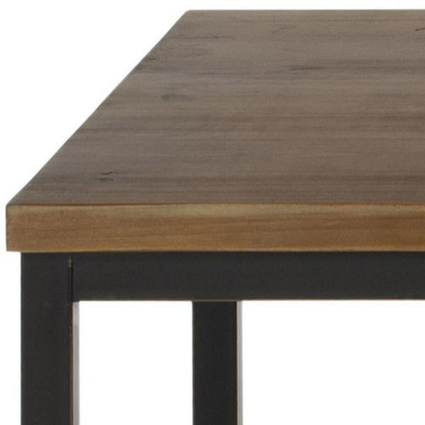 Jireh Coffee Table  Brown Pine   Industrial   Coffee Tables   by Rustic Home Furniture Deco  Houzz