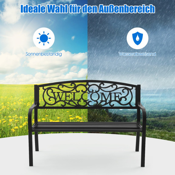 Costway 24365971 Outdoor Furniture Steel Frame Por...