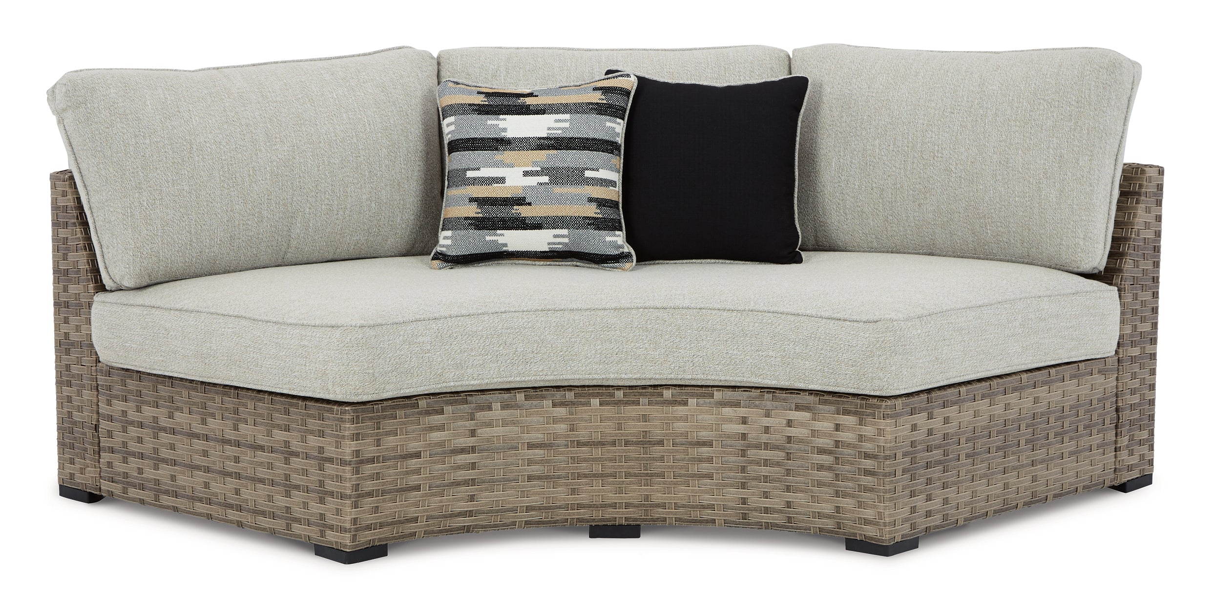 Calworth 5-Piece Outdoor Sectional with Ottoman