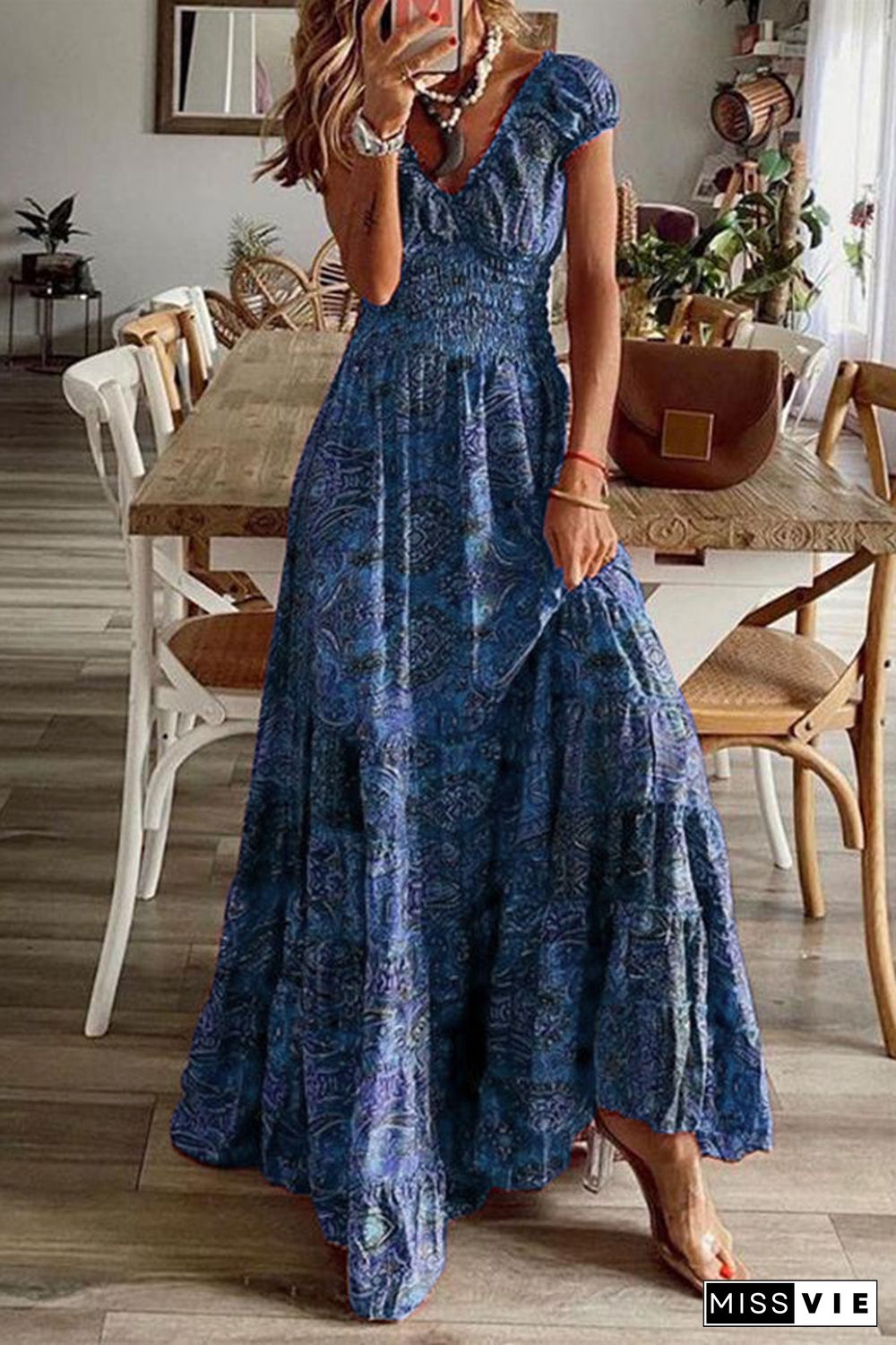 Endless Love Story Paisley Maxi Dress