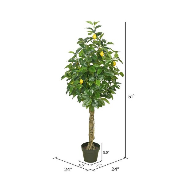 Vickerman 51 Green and Yellow Lemon Flowering Tree