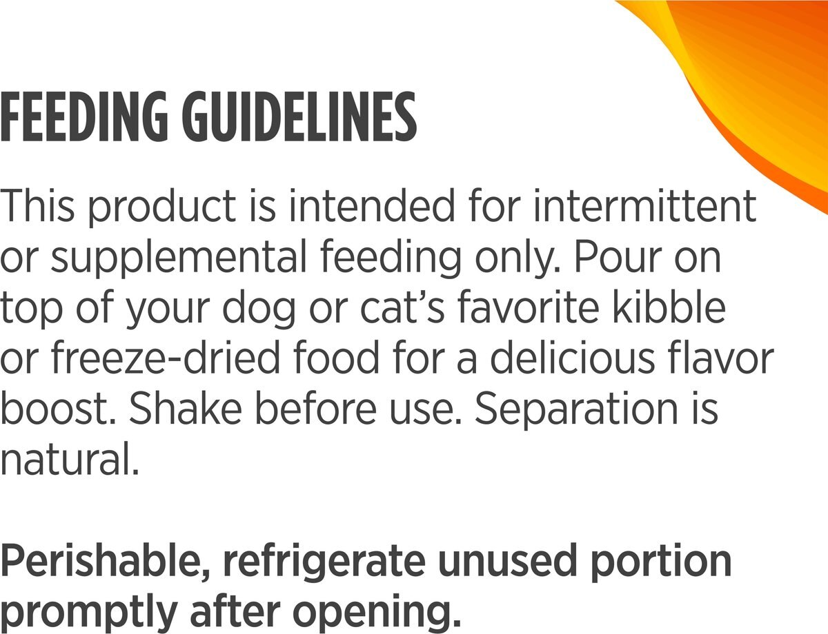 Nulo FreeStyle Grain-Free Home-Style Chicken Bone Broth Dog and Cat Topper， 20-oz pouch