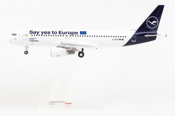 Herpa Lufthansa A320 1/200 Say Yes To Europe New L...