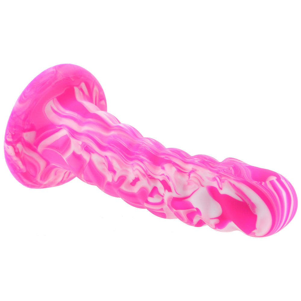 Twisted Love Twisted Ribbed Probe in Pink