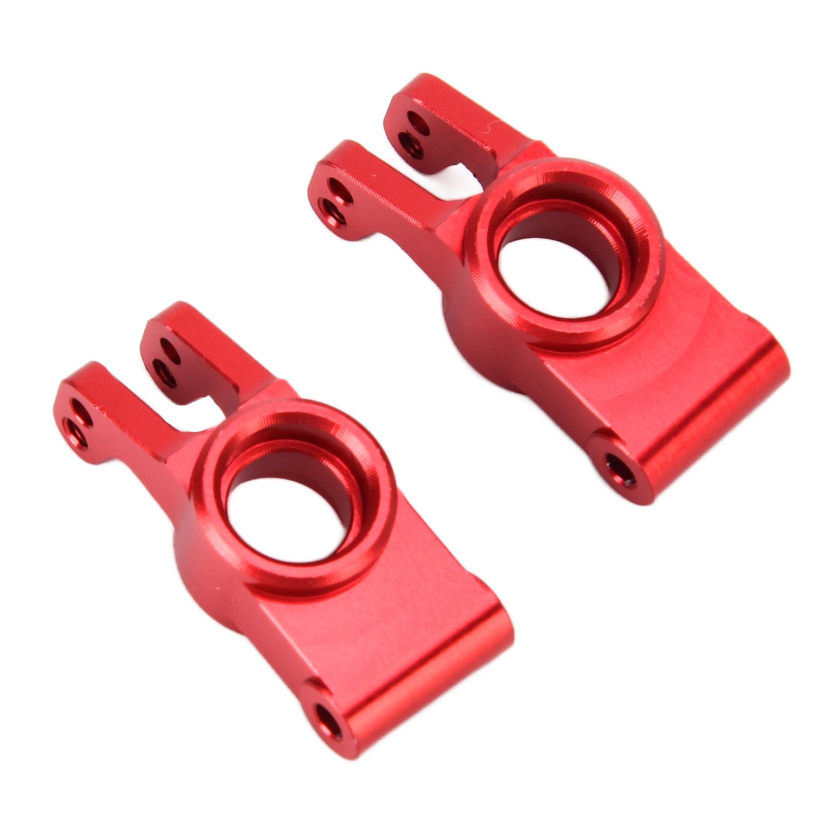 1 Pair Aluminium Alloy Metal Rc Axle Hub Rear Axle Carrier For Hbx 16889 1/16 Rc Car