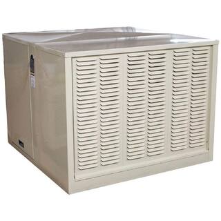 Hessaire 6800 CFM Down-Draft Rigid Media 8 in. Evaporatvie Cooler 2400 sq. ft. (Motor not Included) RM6808D