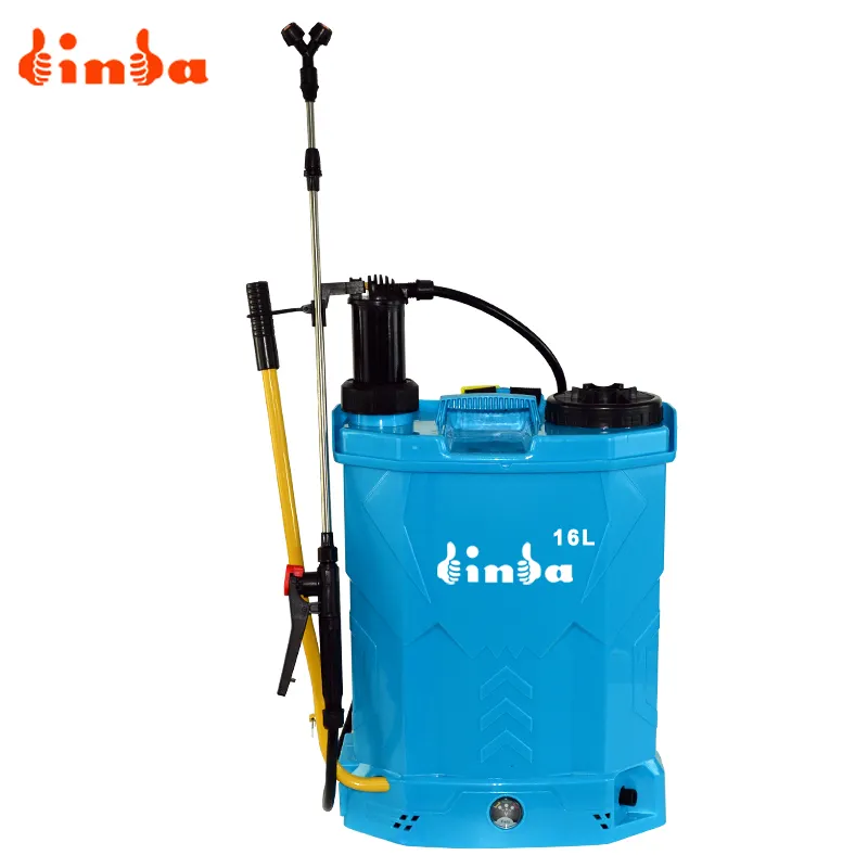 Plastic Tank Agricultural 16L Battery Power Pump Backpack Mist Sprayer For Farm