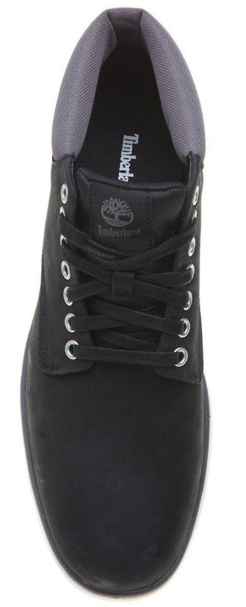 Timberland Bradstreet Chukka Black Grey Mens Leather Boots