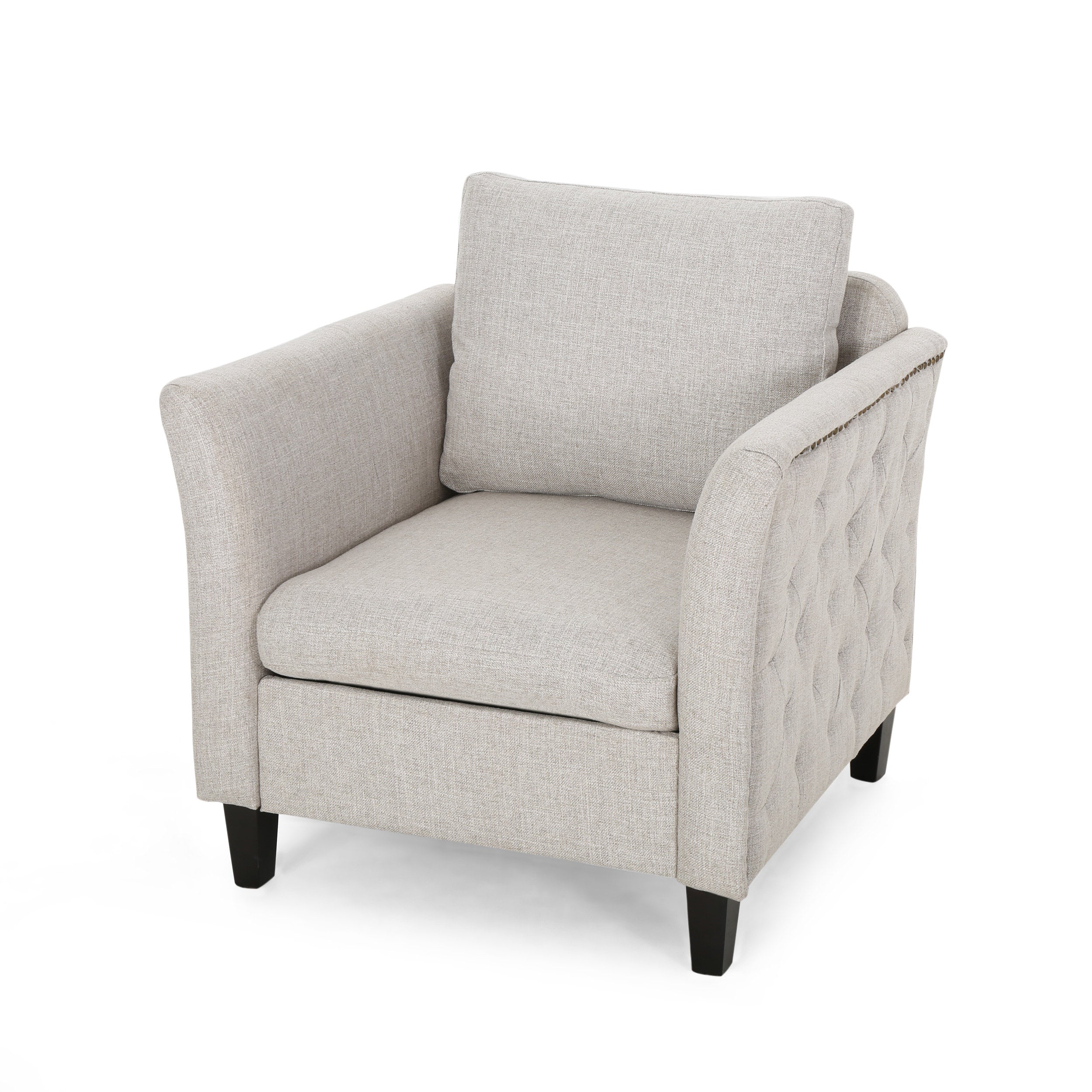 Ritner Traditional Fabric Club Chair