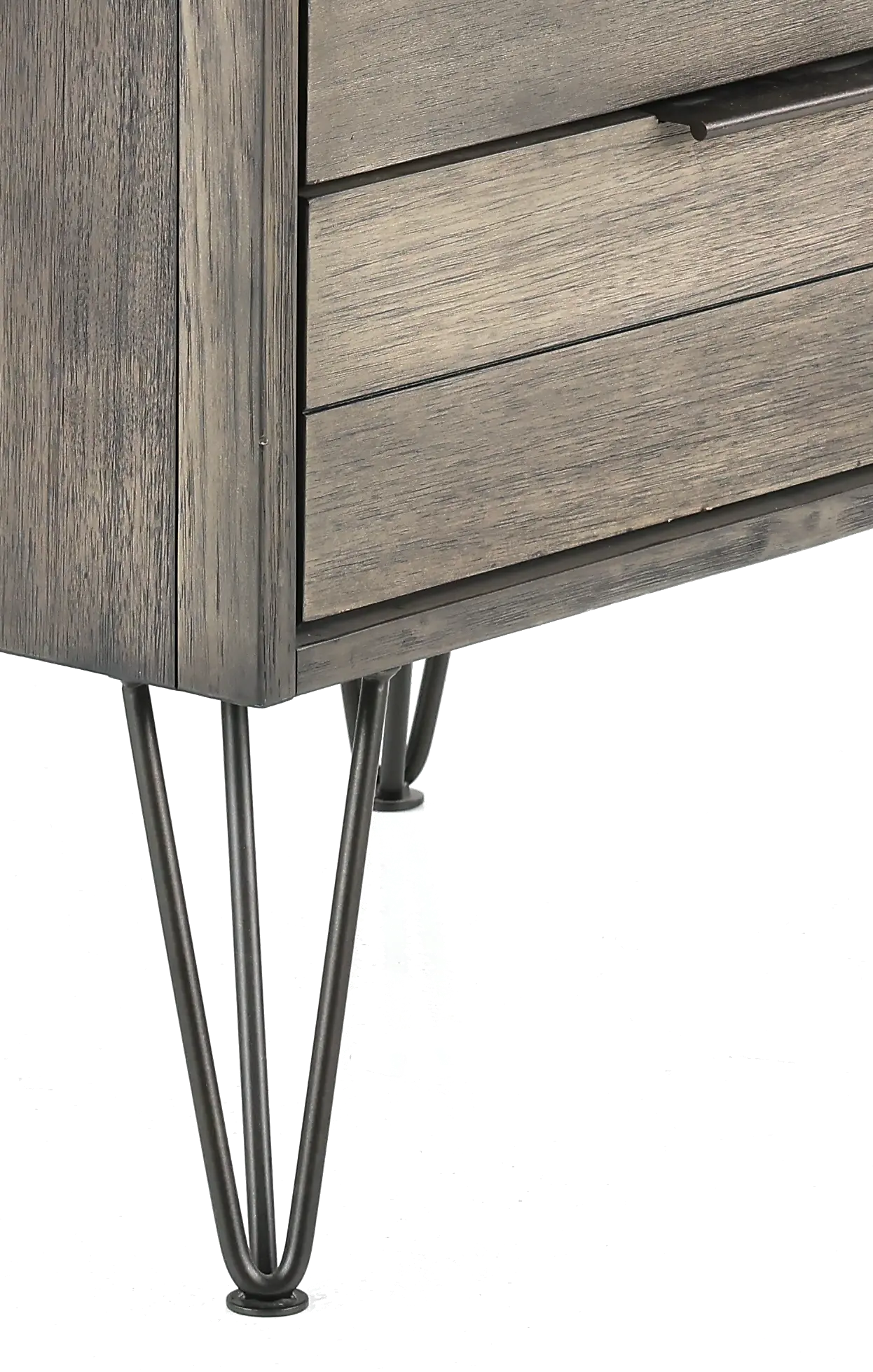 Urbanite Gray Nightstand