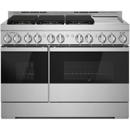 JennAir 48-inch Freestanding Gas Range with JennAir® Culinary Center JGRP548HM