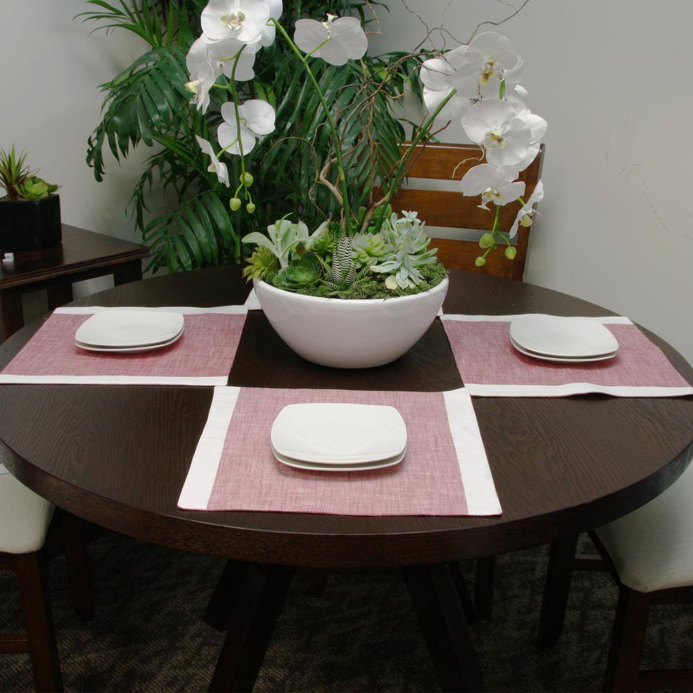 Gibson Zen Buffetware White Square Dinner Plates (Set of 8) 985100027M