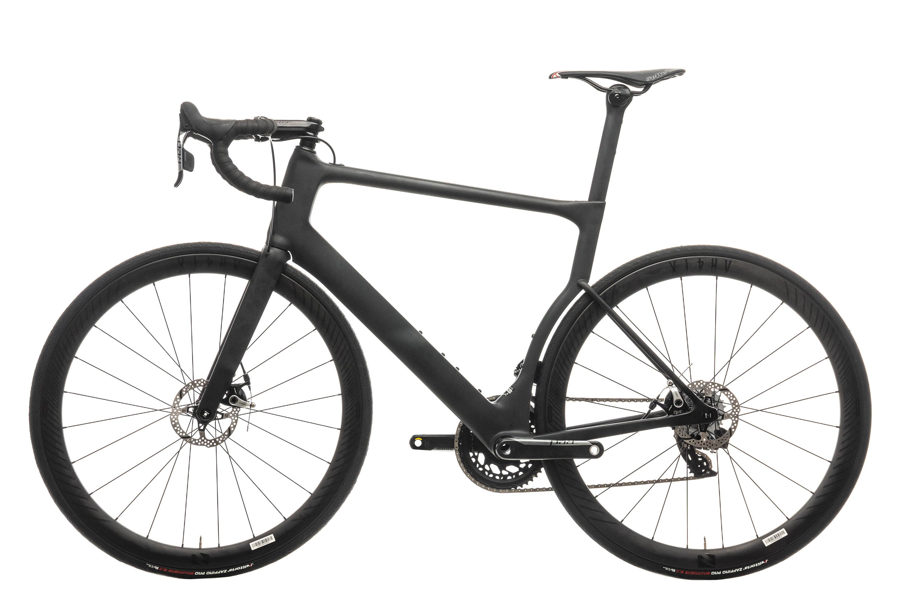 3T Strada Due Team Stealth Red AXS eTap Road Bike - 2020, X-Large