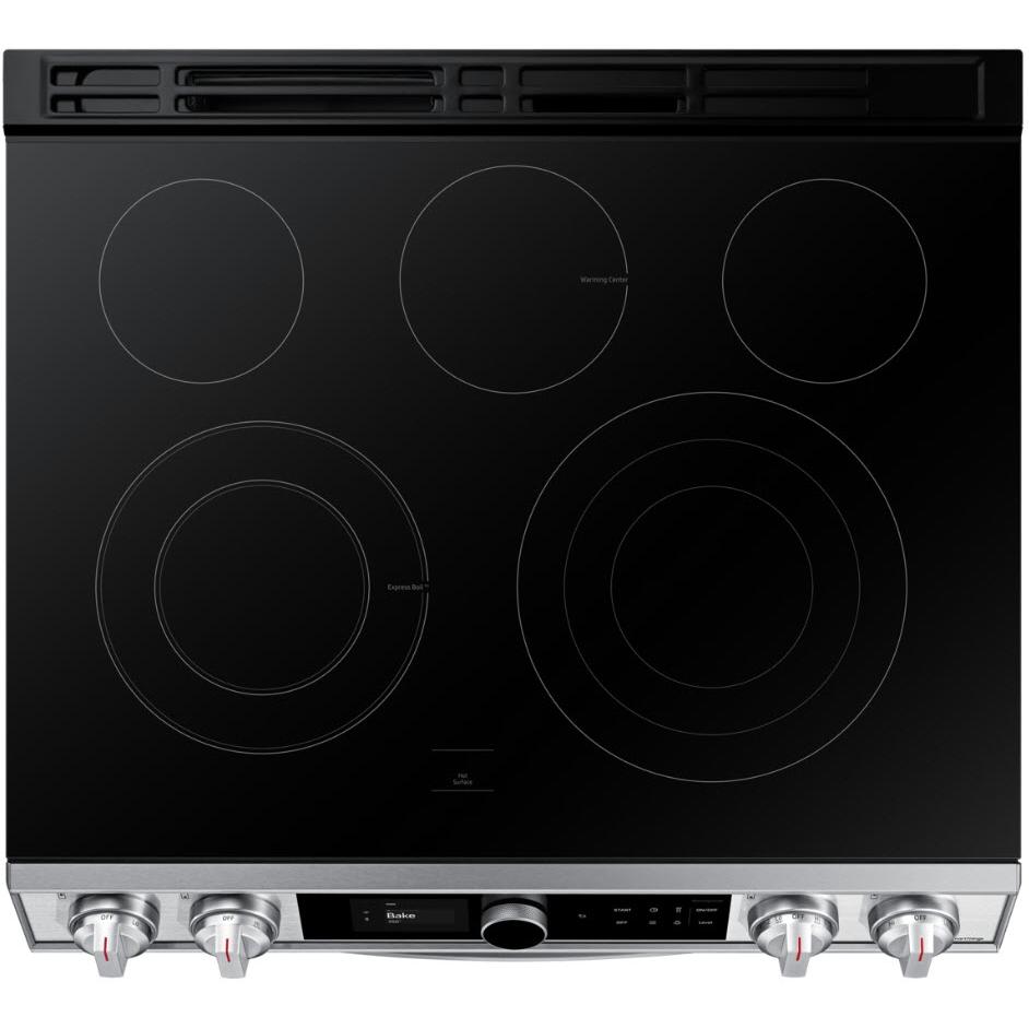  30-inch Slide-in Electric Range with Wi-Fi Connectivity NE63T8711SS/AC