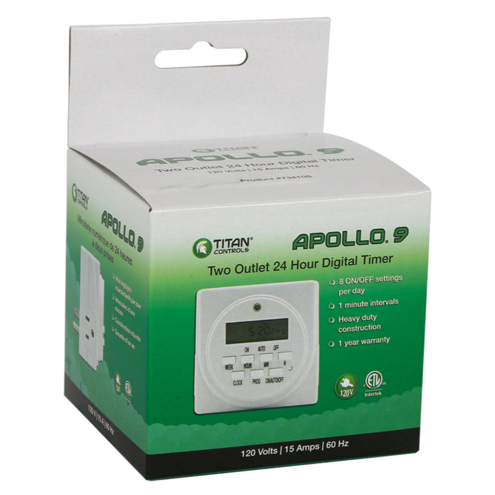 DIGITAL TIMER 2OUTLET