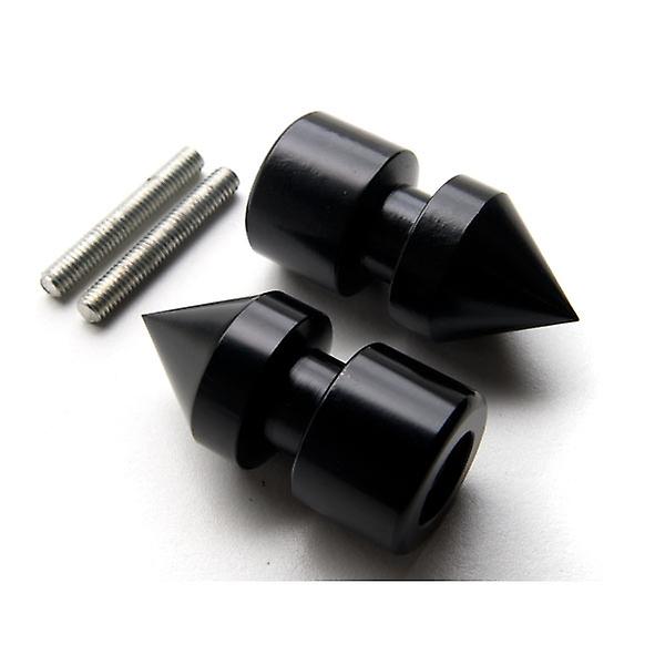 Spike Black Swingarm Spools Sliders Motorcycle Compatible with Yamaha FZ6 FAZER 2004-2008