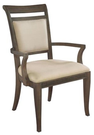 Hekman Urban Retreat Upholstered Arm Chair   Transitional   Dining Chairs   by Buildcom  Houzz