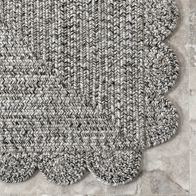 Nuloom Idina Casual Scalloped Indoor outdoor Area Rug