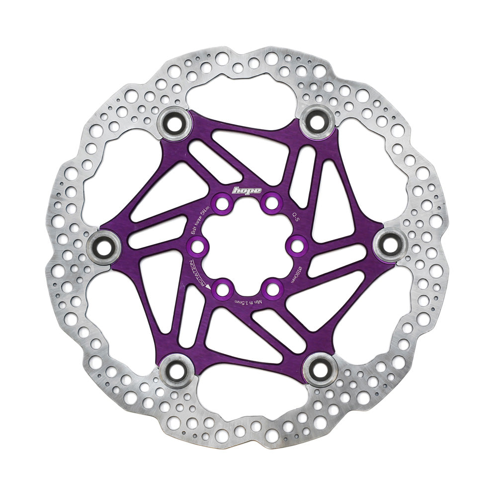 Hope Floating Disc Brake Rotor 180mm / 6-Bolt