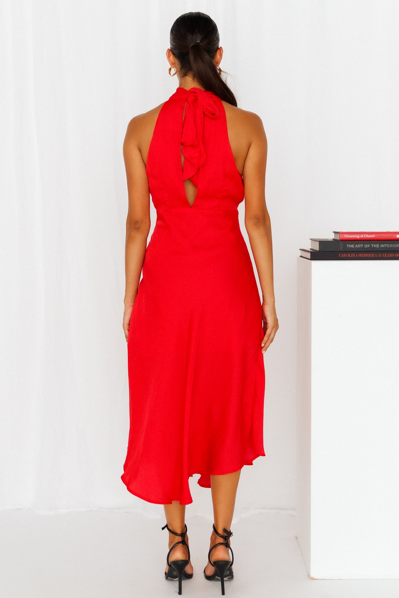 No Tears Here Maxi Dress Red