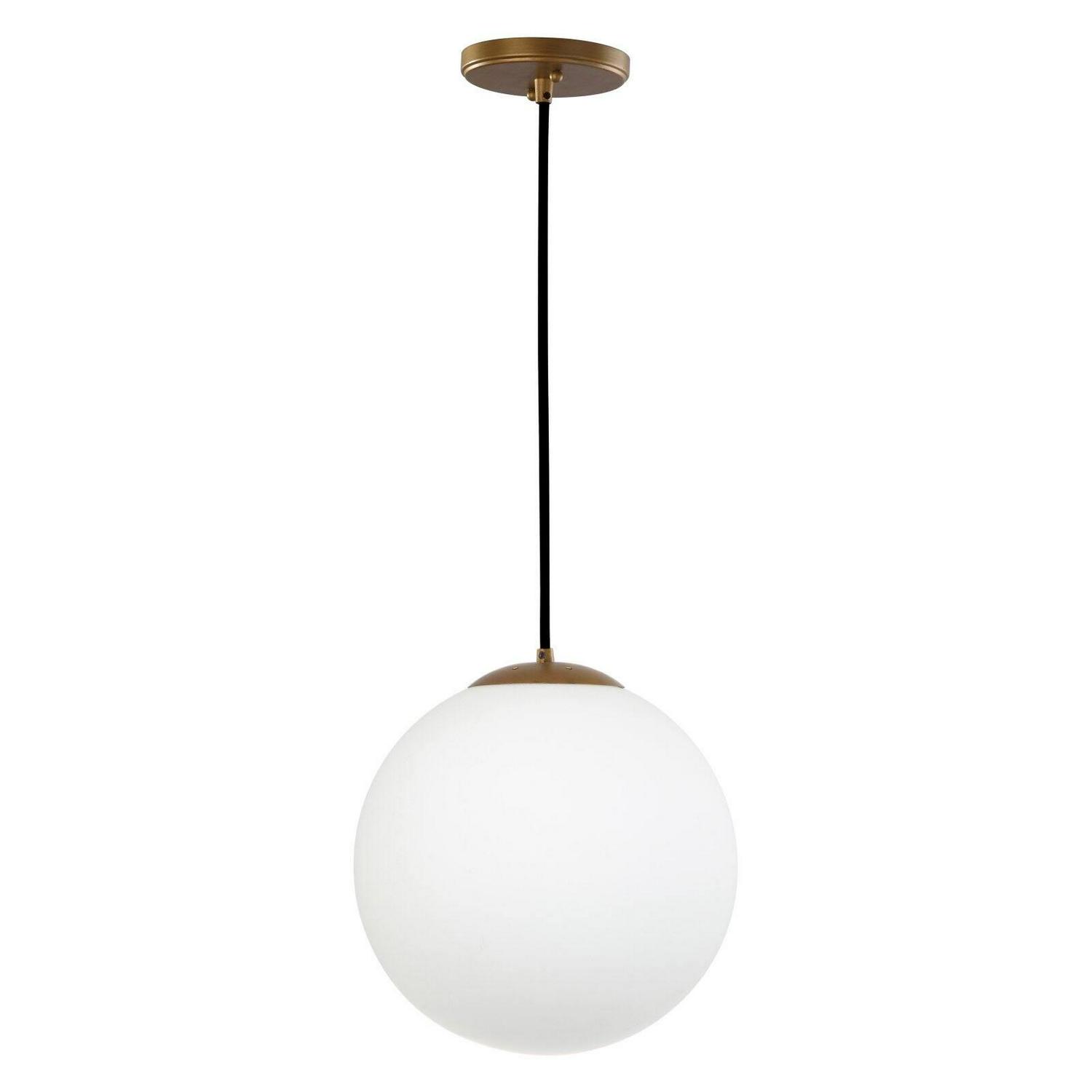 Safavieh Nelda 11.5 in. Dia. Globe Adjustable Pendant， Gold