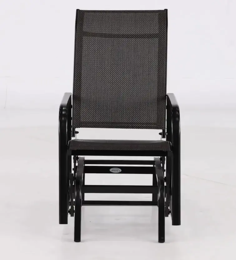 Dark Chocolate Patio One - Seat Glider Chair