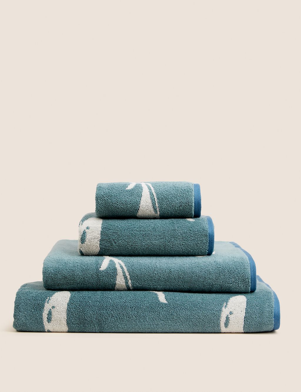 Pure Cotton Whale Towel