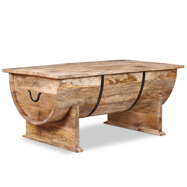 vidaXL Coffee Table Solid Mango Wood 34.6