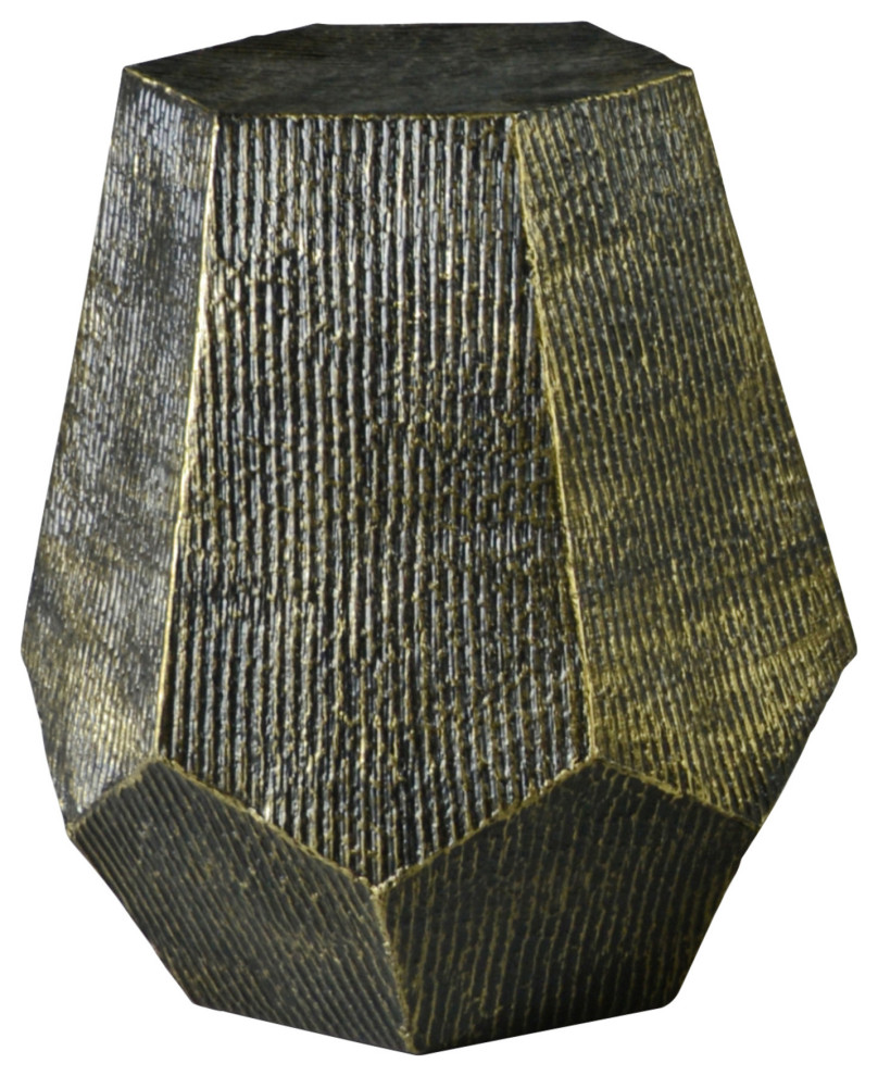 Donato Hexagon End Table   Contemporary   Side Tables And End Tables   by HedgeApple  Houzz