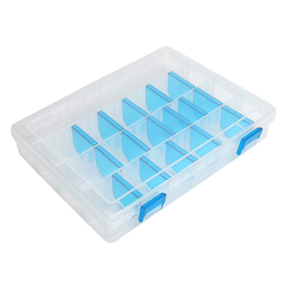 Fishing Tackle Box Detachable Bait Lure Hooks Storage Case Organizer Container