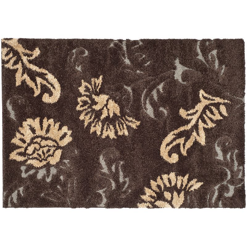 Safavieh Florida Traditional Floral Shag Rug