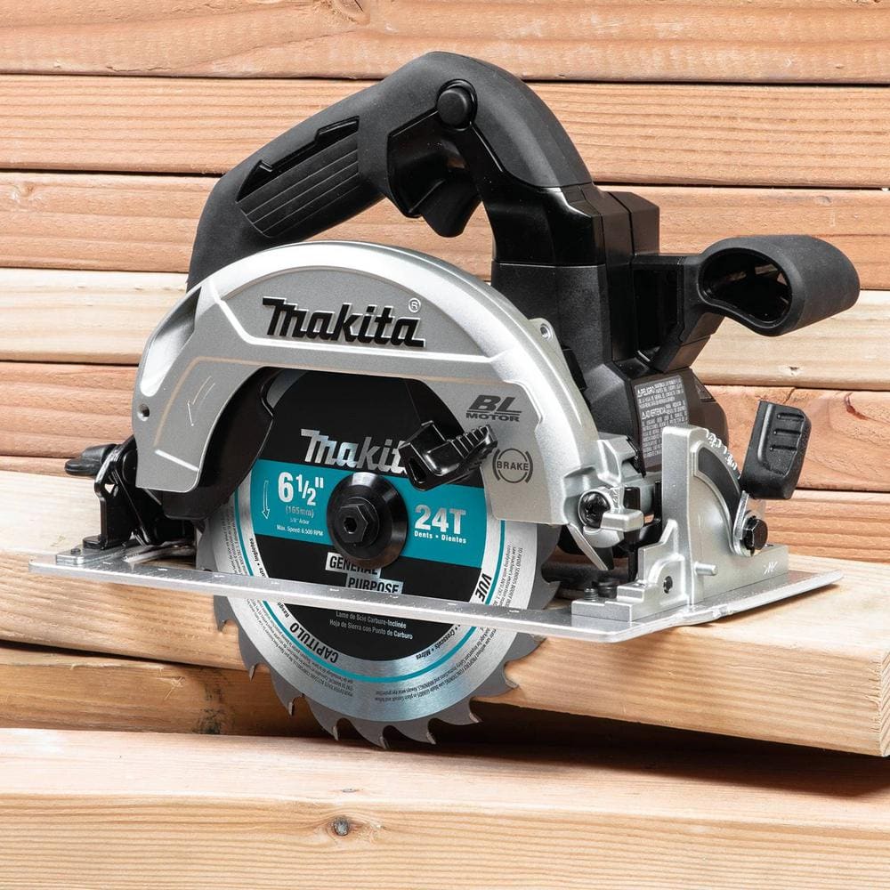 Makita 18V 6-1/2 in. LXT Sub-Compact Lithium-Ion Brushless Cordless Circular Saw (Tool Only) XSH04ZB