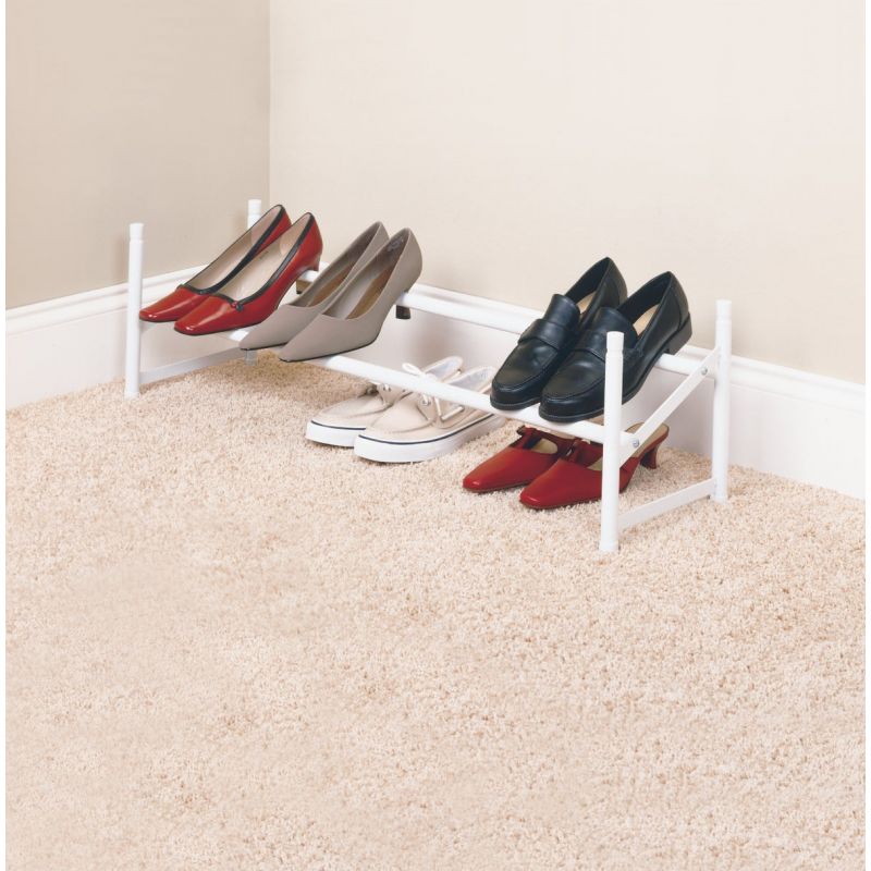 ClosetMaid Stackamp Expand Shoe Rack White