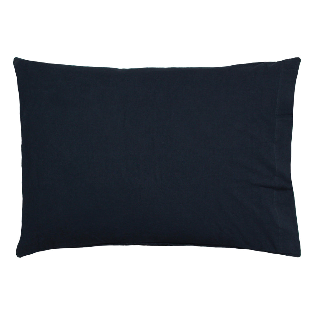 AdalynBlueAztecTuftedPillowcaseIndigoLinenHouse