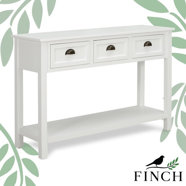 Finch Lockwood Console Table，White