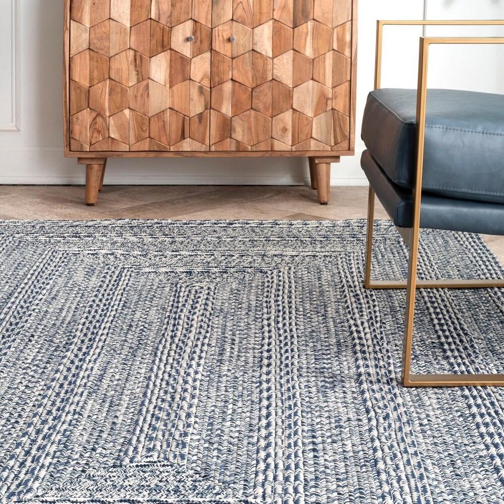 Brooklyn Rug Co Braided Texture Indoor/ Outdoor Area Rug