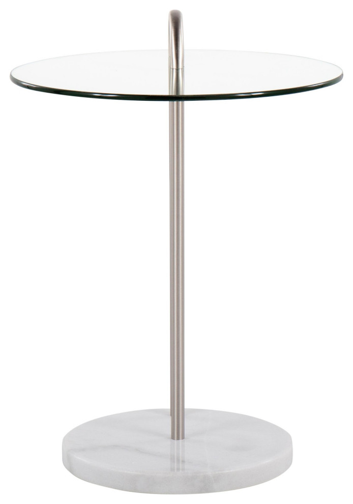 Claire Side Table   Contemporary   Side Tables And End Tables   by LumiSource  Houzz