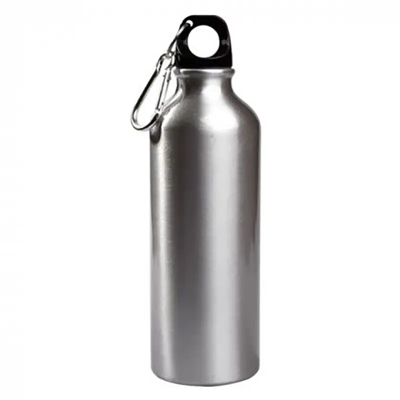 500ML Leak Proof Aluminum Reusable Sports Bottle For Travel Bottles with Twist LIP Buckle for Camping