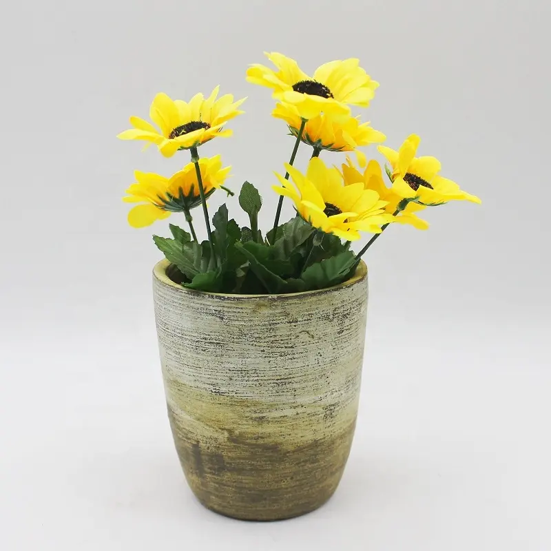 Round Wholesale Nordic Garden Home Decoration classic  Ceramic Flower Planter Pots