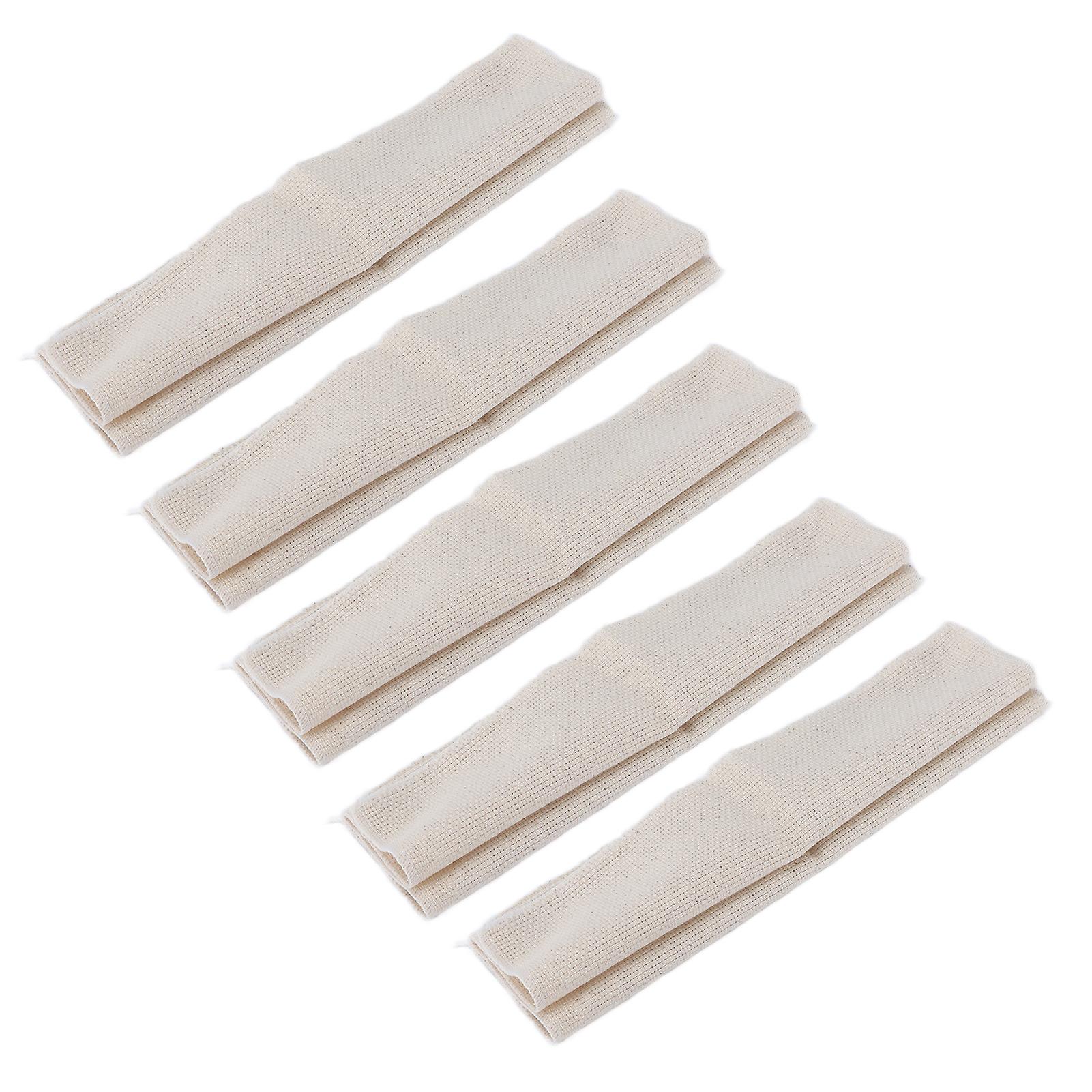 5pcs Embroidery Fabric Soft Comfortable Easily Fold Portable Diy Material Kit For Sofas Cushions Pillows28x28cm