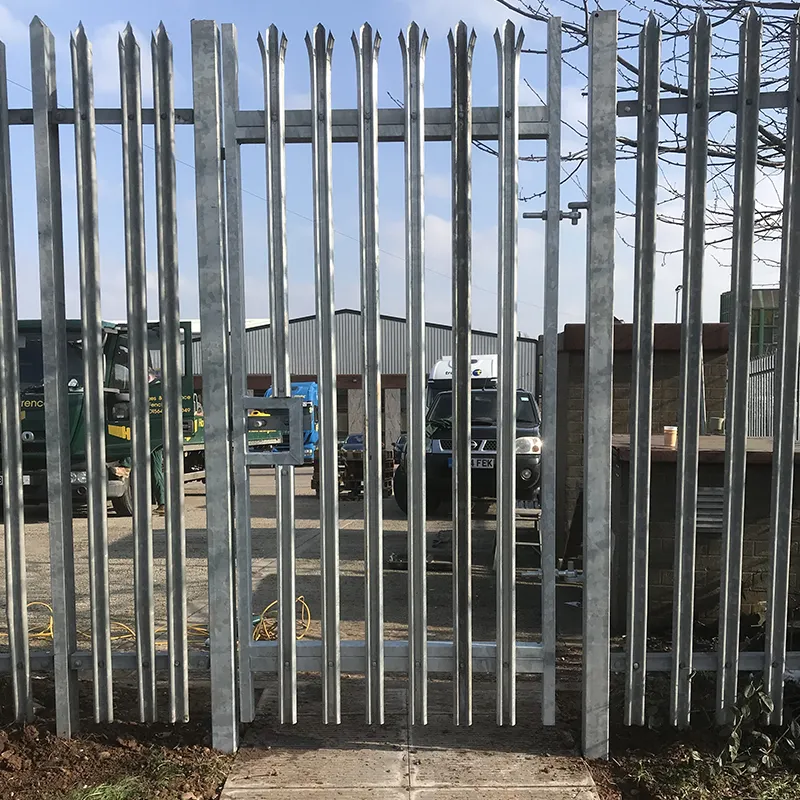 Factory supply outdoor metal fence panel palisade fence for sale