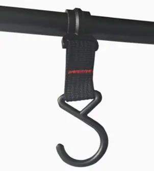 Wholesale Outdoor Hanging Rack Camping Portable Folding Hanger Picnic Storage Tripod Pot Holder Hanger Bracket With Hook