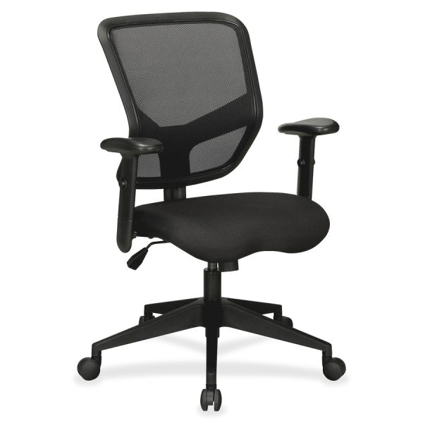 Lorell Executive Mesh Mid-Back Office Chair