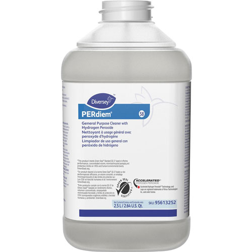 Diversey Cleaner |Multipurpose，Hydrogenperoxide，J-Fill， Conc，2.5L，Cl | DVO95613252