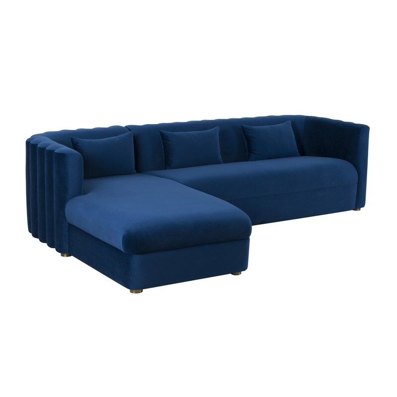 Callie Velvet Sectional