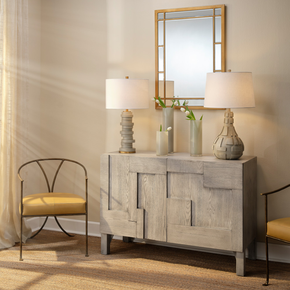 Context Two Door Credenza   Industrial   Accent Chests And Cabinets   by Jamie Young Company  Houzz