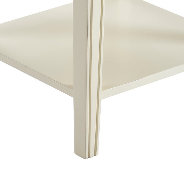 Finch Avignon Side Table in Antique White